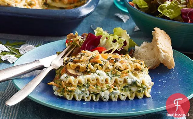 Lasagna di verdure Cheddar cremosa