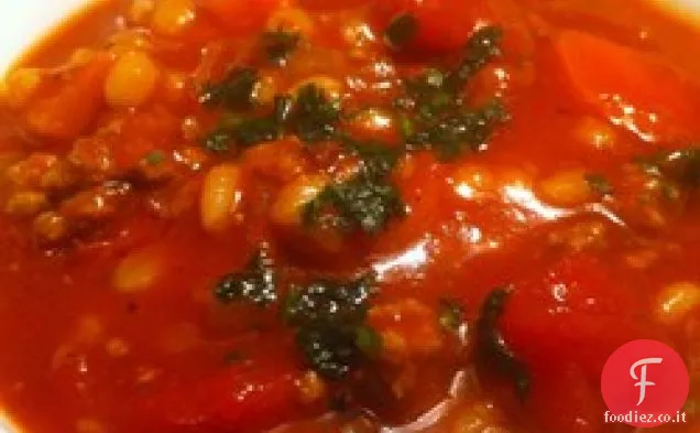 Zuppa di agnello e orzo