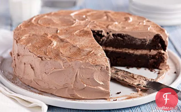 Torta al cioccolato e zucchine