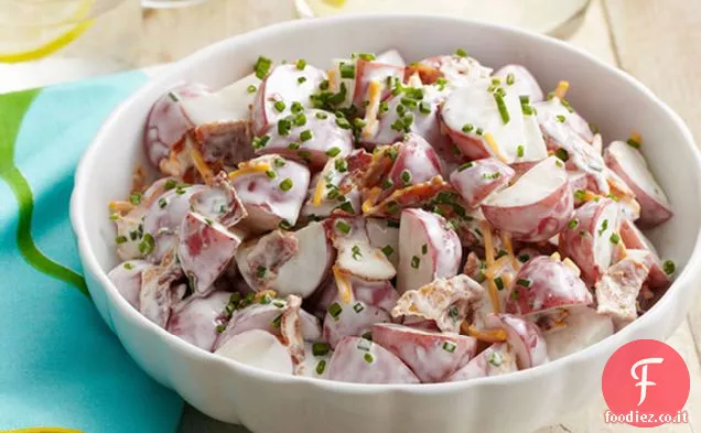 Insalata di patate al forno caricata