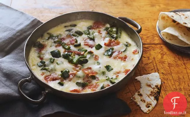 Bacon & Cile Queso Fundido