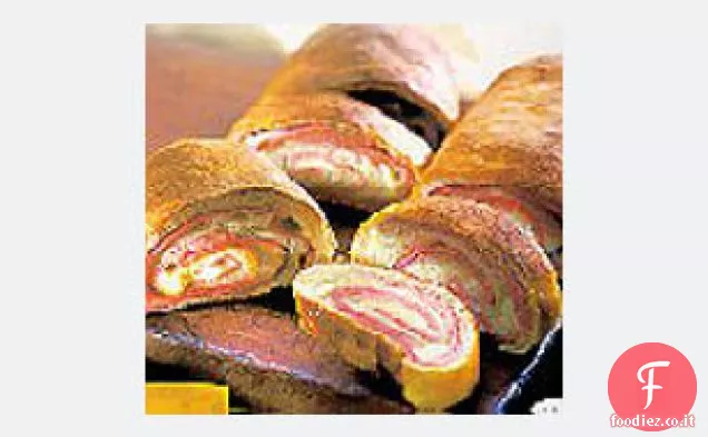 Roll-up di prosciutto e formaggio