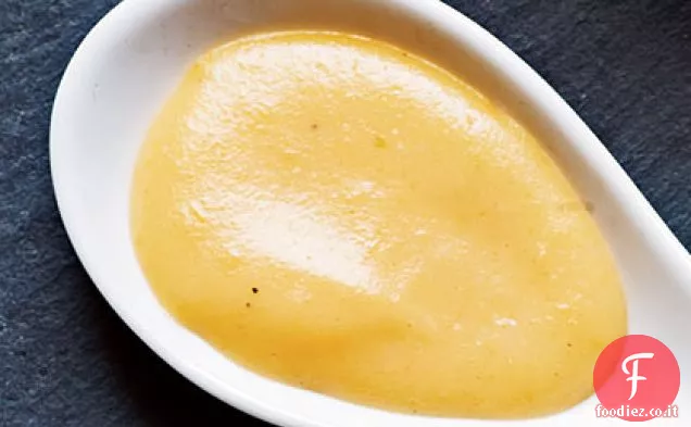 Salsa di formaggio cheddar