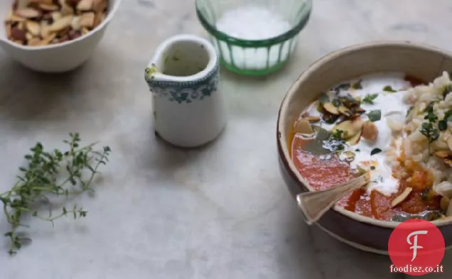 Una semplice zuppa di pomodoro