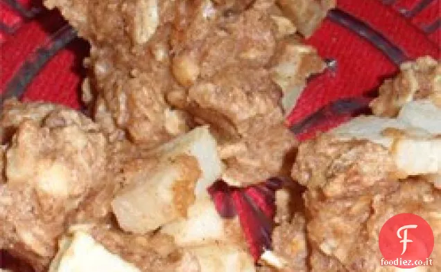 Biscotti di farina d'avena al burro di arachidi