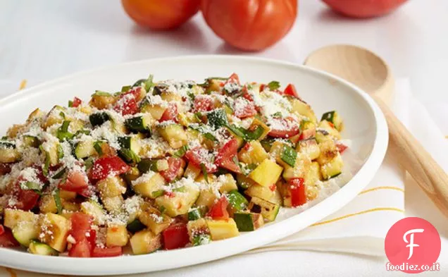 Insalata di giardino alla griglia