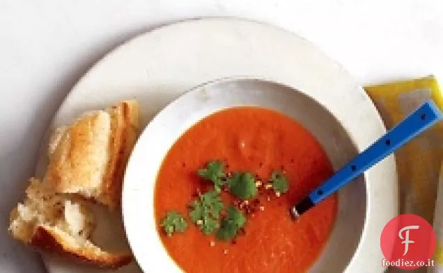 Zuppa di pomodoro speziato