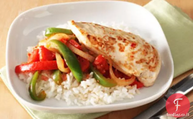 Pollo alla basca