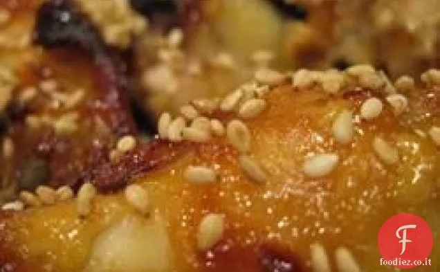 Ali di pollo hawaiane