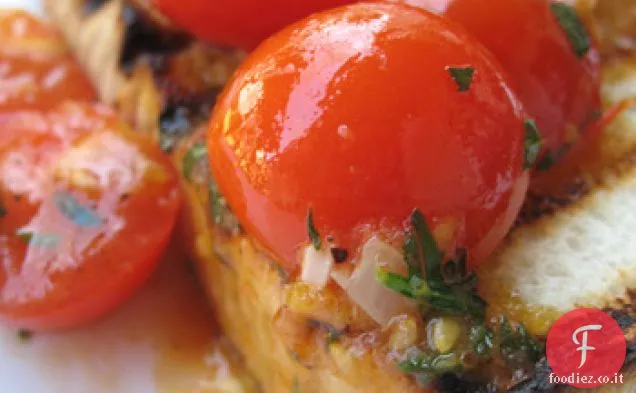 Pomodori saltati con dragoncello