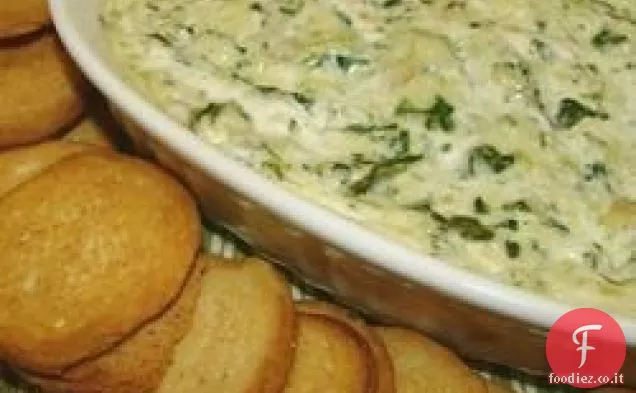 Salsa di spinaci e carciofi