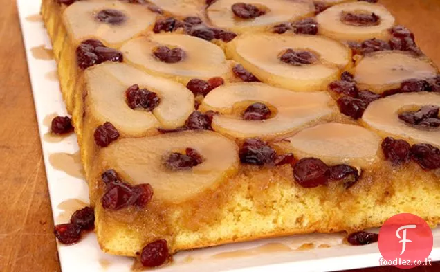 Torta capovolta di pera