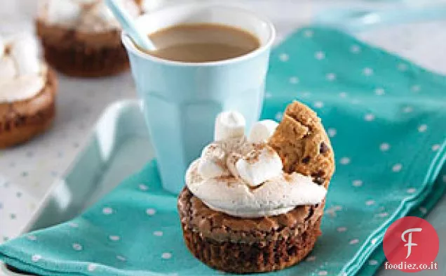 Cioccolato caldo-Cupcakes Brownie