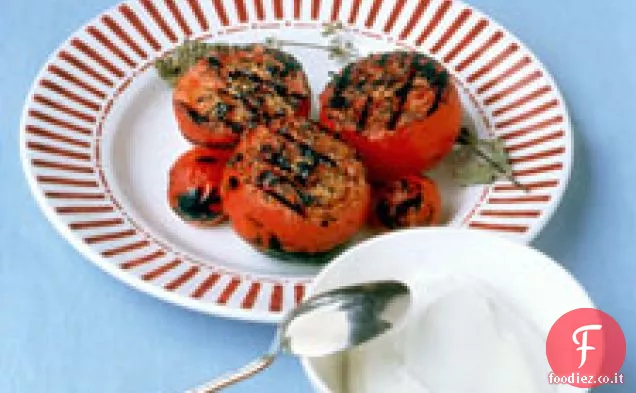 Pomodori alla griglia con yogurt