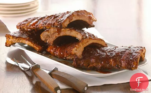 Dolce e piccante bambino indietro Ribs