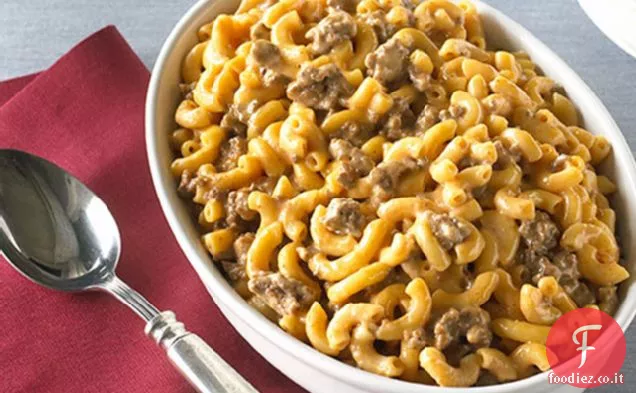 Pasta di Cheeseburger VELVEETAÂ® 