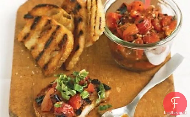 Bruschetta di Pomodoro alla griglia