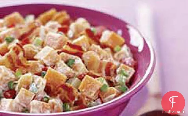 Insalata di pancetta di patate dolci