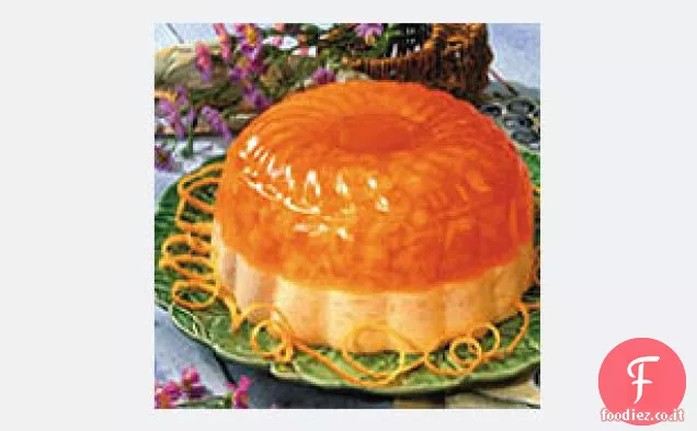 Stampo a strati arancio-ananas
