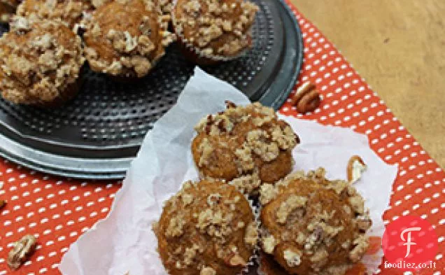 Mini Muffin di zucca Streusel