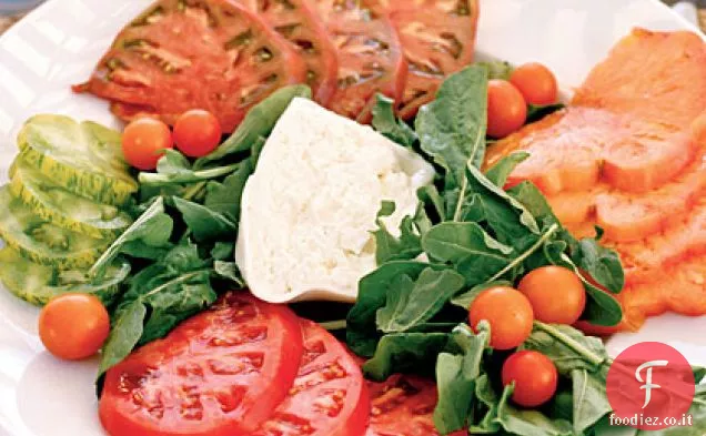 Pomodori cimelio con Burrata
