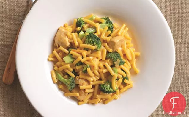 Maccheroni di pollo cremoso