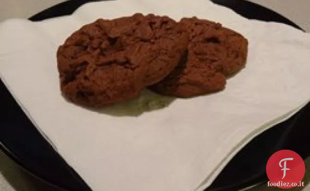 Biscotti al cioccolato gonfi