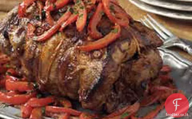 Agnello arrosto della Patagonia
