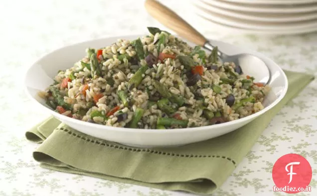 Insalata di riso marrone e selvatico toscano