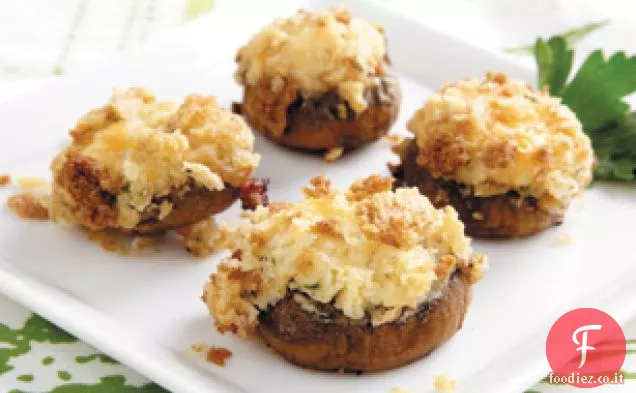 Funghi ripieni di PHILLY