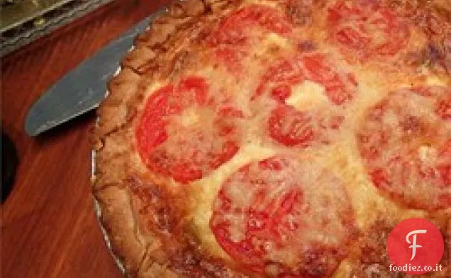 Quiche di porro e formaggio