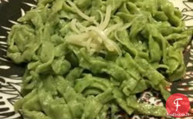 Spaghetti di spinaci unici