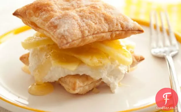 Napoleon ripieno di Ananas e Ricotta