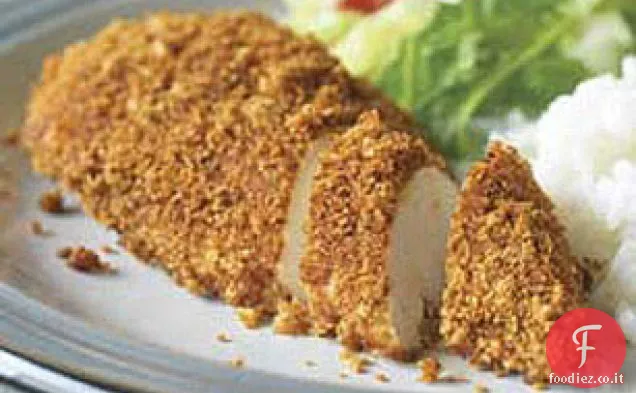 Pollo al peperoncino croccante al forno