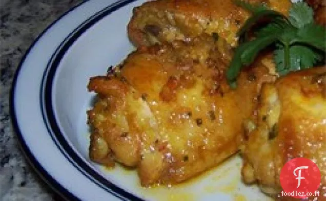Pollo alle arachidi marinato Alla Laura