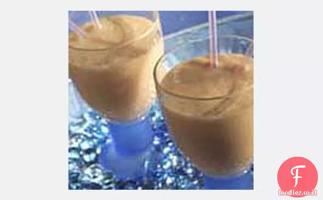 Frullato di banana e yogurt