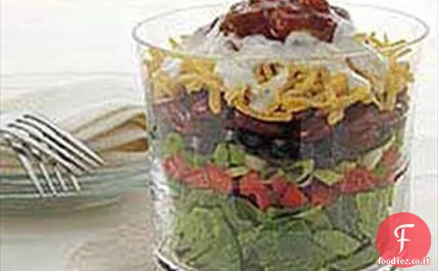 Insalata messicana a 7 strati