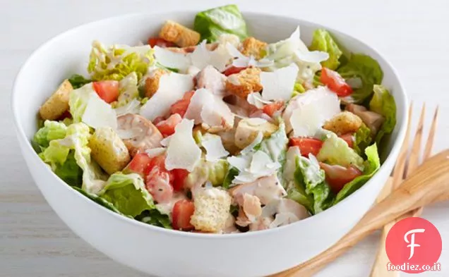Insalata Caesar di pollo veloce