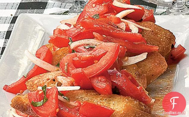 Bruschetta di Pomodoro alla griglia