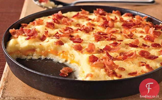 Cheddar-Casseruola di purè di patate