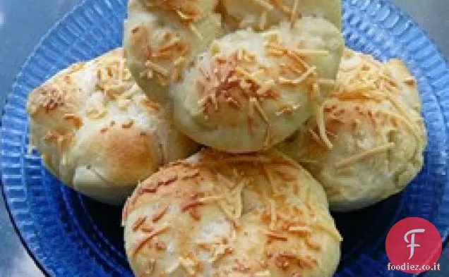 Involtini da pranzo in crosta di parmigiano