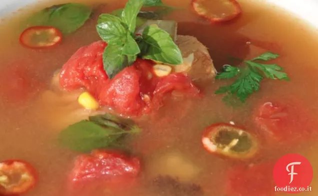 Zuppa di pomodoro citronella