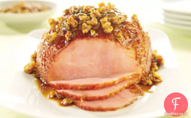 Prosciutto con glassa di noci