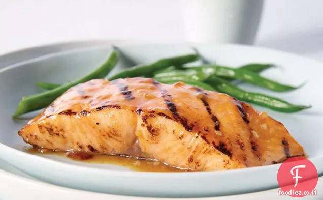 POUPON GRIGIO-Acero Salmone