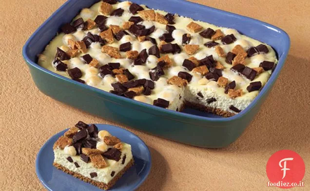 S'Mores Cheesecake Bars