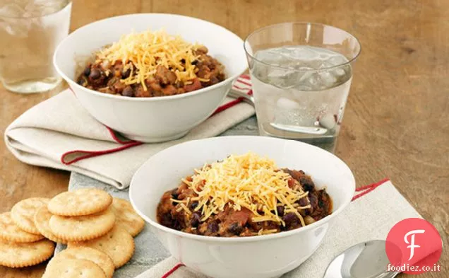 Chili di tacchino veloce