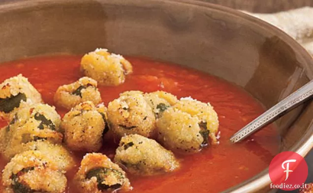 Zuppa di basilico Pomodoro