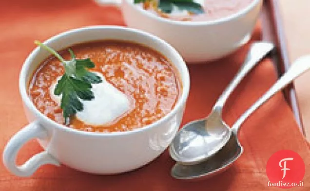 Zuppa di ceci e Pomodoro speziata