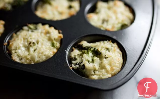 Riso, Broccoli 'n formaggio tazze