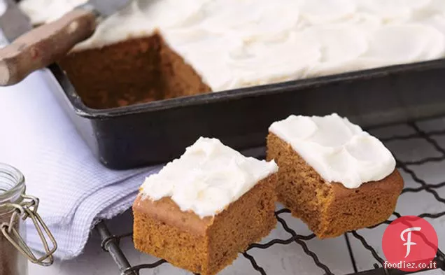 Snack bar con spezie di zucca